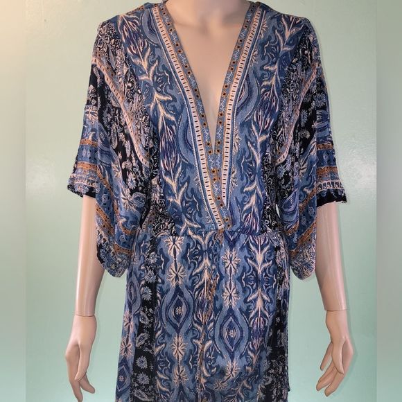 Free People women short/skirt short multi-color romper - Picture 1 of 4